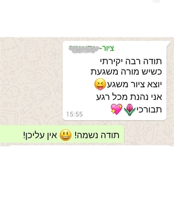 המלצה חמה לציירות מעלה אדומים