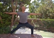 אימון יוגה במעלה אדומים