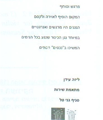 המלצה 1